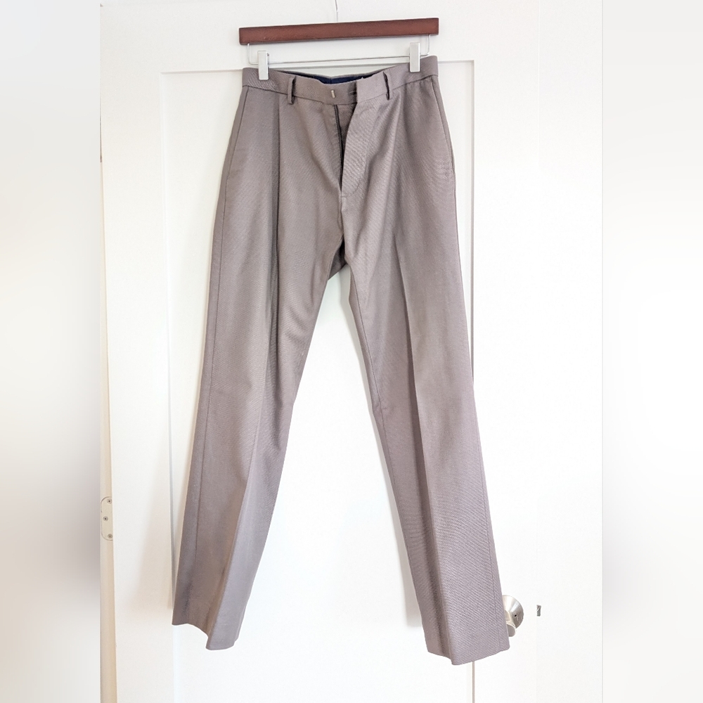Banana Republic Men's Light Gray Dress Trousers